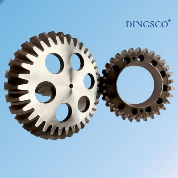 Zero Helix Angle Gear for Robots with Precise Positioning, Axial Force Transmission, and Fast Response