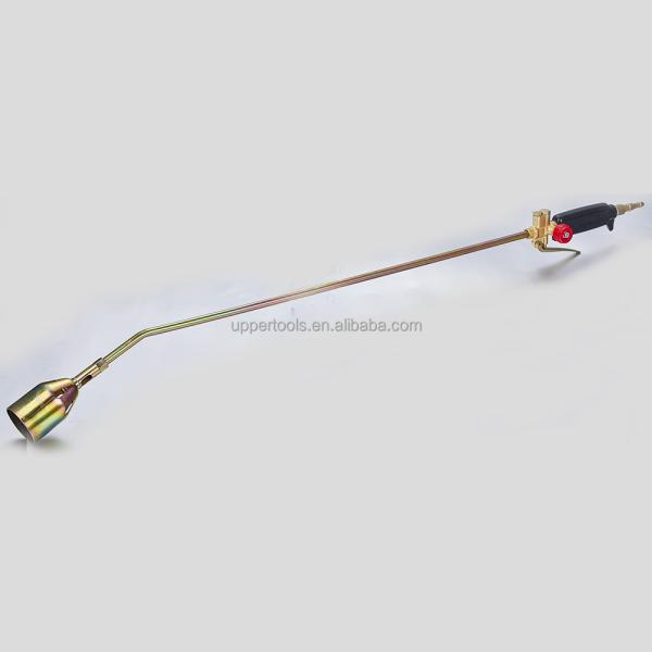 Durable UPS307 60 Turbo Nozzle Weed Burner Hand Holder Gas Heating Torch for Customized Support