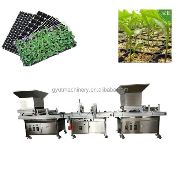 8 filas Plantador de semillas de verduras con descuento Sembrador de semillas de repollo Máquina de siembra de vivero