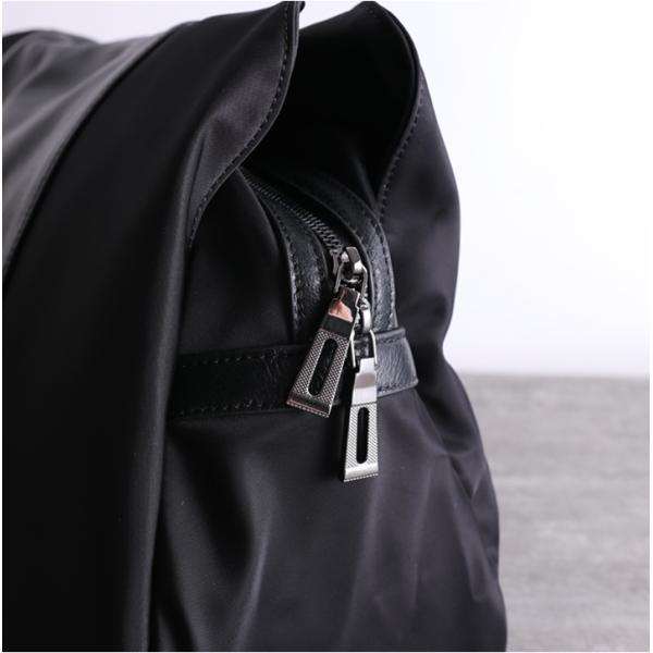 Oxford Cloth Womens Leather Bags OEM Waterproof Tote Bag With Zipper