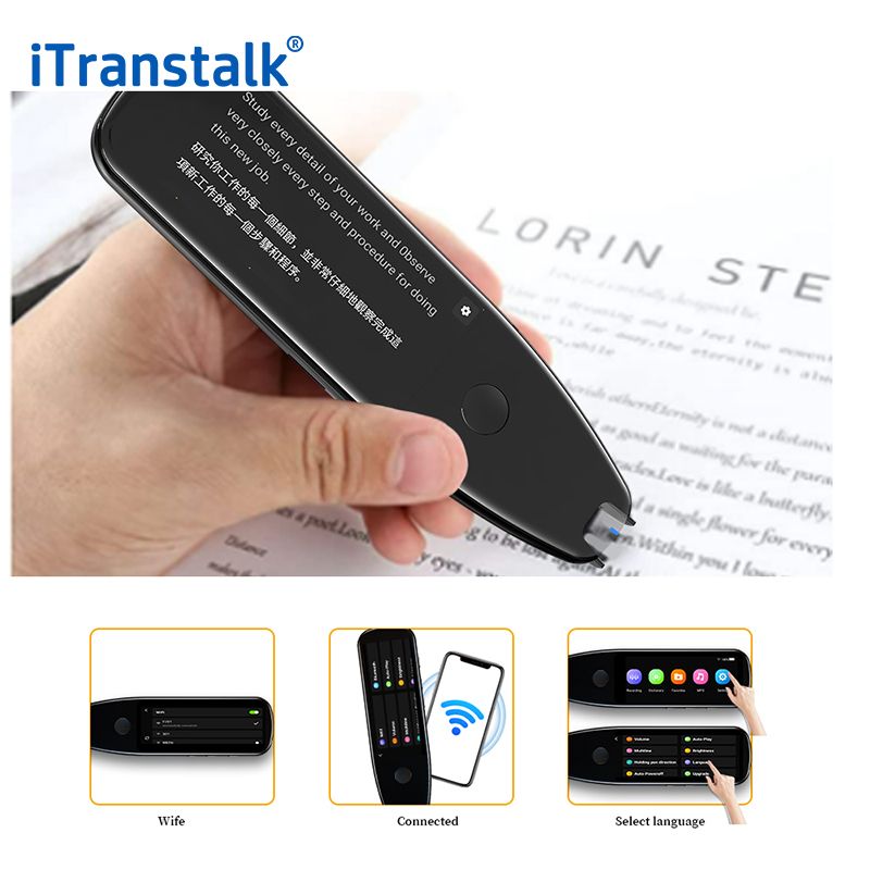 Intelligent Offline Language Translator Scanner 134 Languages Translation Scanning Pen