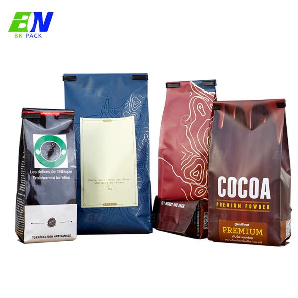 Recyclable Side Gusset Pouch Moisture Proof 500g Coffee Bags