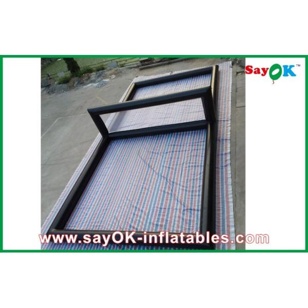 campo inflable del PVC Vollyball de 0.6m m, CE inflable de los juegos del agua