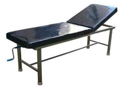 Steel Examination Couch Ordinary Exam Table Message Bed With Adjustable Backrest (ALS-EX105a)