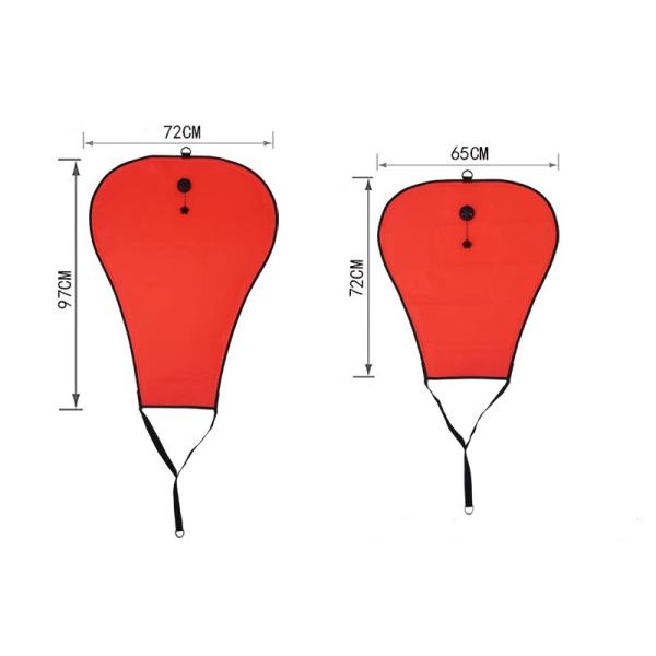 140lbs Scuba Diving Accessories Diving Lift Bag Safety Rescue Buoyancy For Marine Salvage