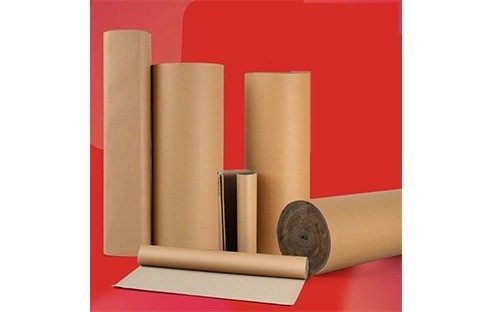 110gsm 220gsm Corrugated Cardboard Rolls Corrugated Pads For Packaging