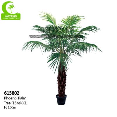 Palma artificial da altura 150cm Phoenix de HAIHONG, customizável interno da planta artificial da palma