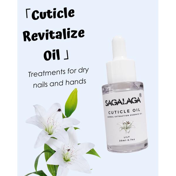 Private Label Organic Jojoba Scented Cuticle Oil 20Ml Natural Revitalizing Mango Nail Oil for Nourishing and Moisturizing