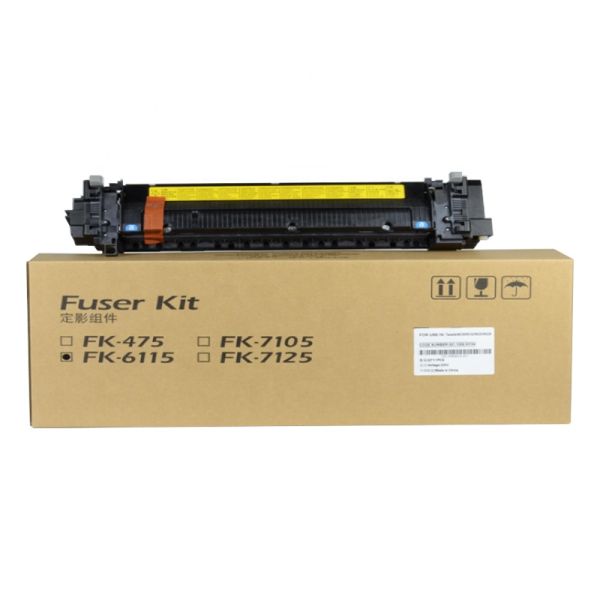 Original 95%New FK-6115 Fuser Unit for Kyocera FS 6115 4125 4132 4230 4226  Fuser Assembly Printer Copier Parts Disassembly