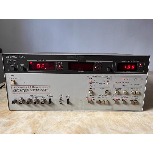 Refurbished Agilent 4277A LCZ Meter with 10 KHz-1 MHz Test Frequency, 0.1% Basic Accuracy, and 2ms/point Fast Contact Checking
