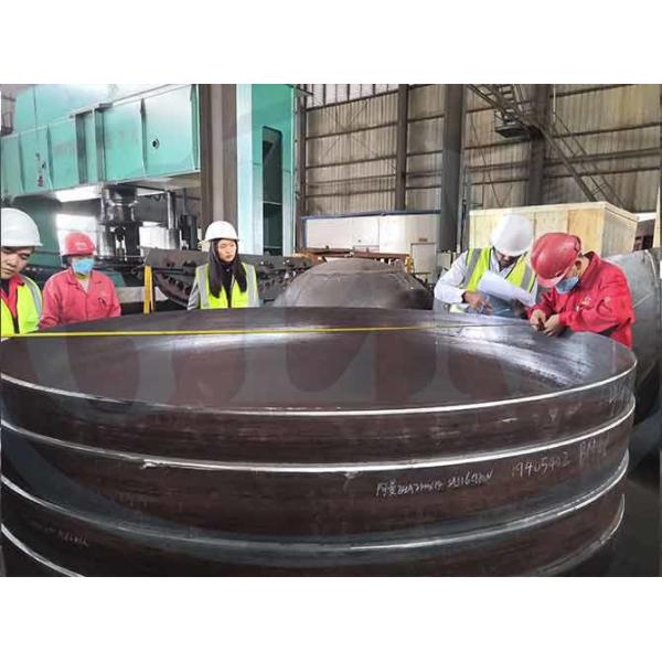 размеры верхнего днища резервуара конца SA516 Gr70N блюда 1100mm x 80mm эллипсоидальные эллиптические
