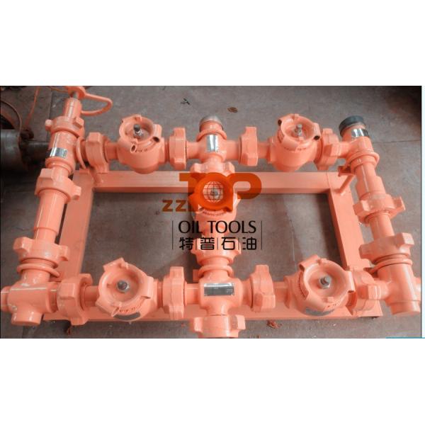Поверхностный дроссель пола 2000 коллекторов Wellhead Psi для обслуживания колодца испытывая