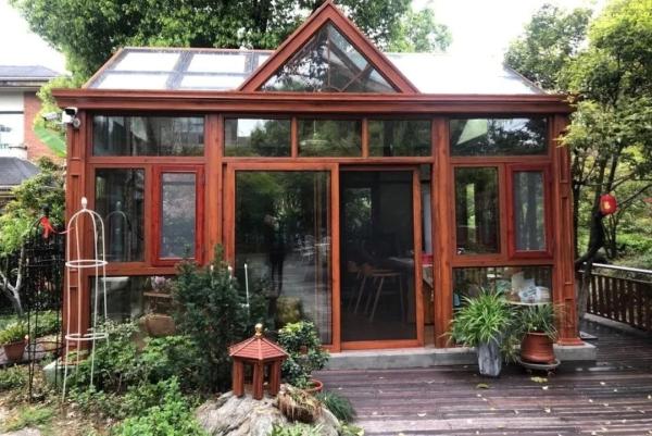 1.2mm Soundproof EPDM Sealing Aluminium Frame Glass House