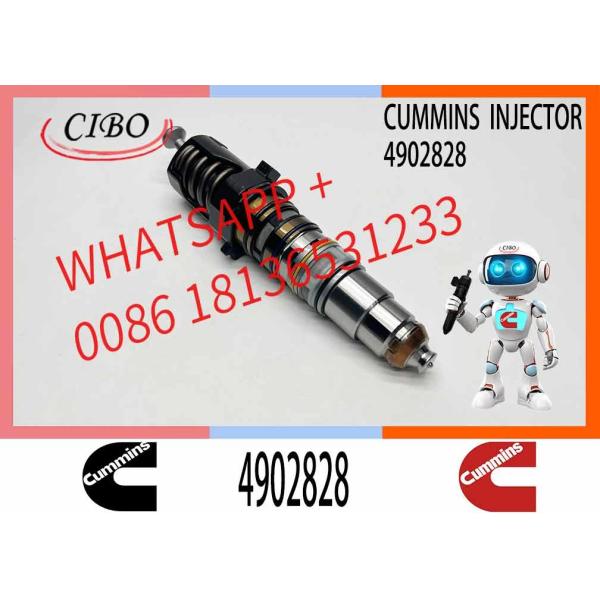 Inyector para máquinas marinas de minería Genset QSK23 QSK60 Inyector de combustible para motores diésel 4902827 4902828