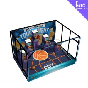 Indoor Interactive Basketball Playground Equipment For Teens Families