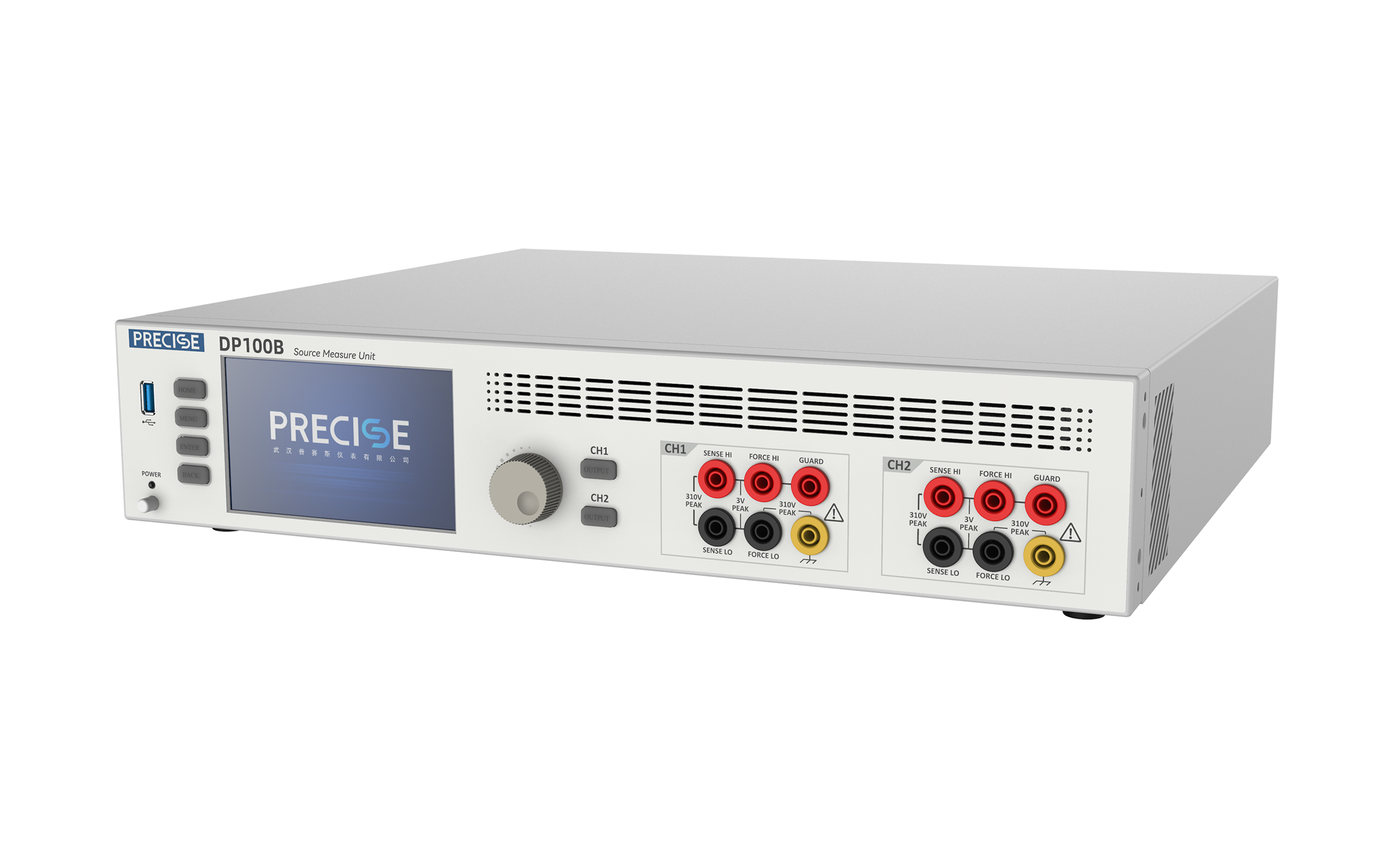 30V 30A Dual Channel Source Meter Unit DP100B With Voltage / Current Measurement