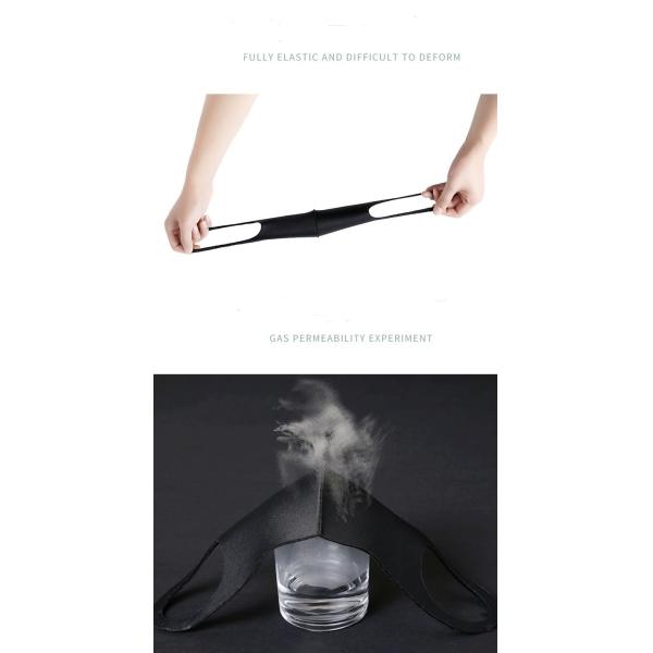Anti Dust Civil Face Mask , Anti Pollution Mouth Mask 1 PLY Cotton Material