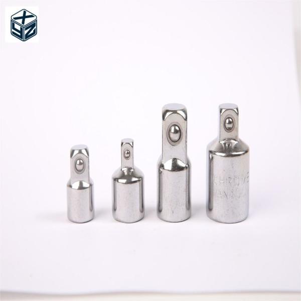 1/2 Silver Impact Socket Adapter and Reducer Set with Natural Finish CRV Material
