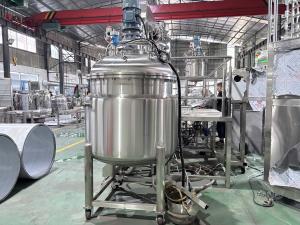 Vacuum Stainless Steel Storage Tank for Safe and Long-Lasting Storage