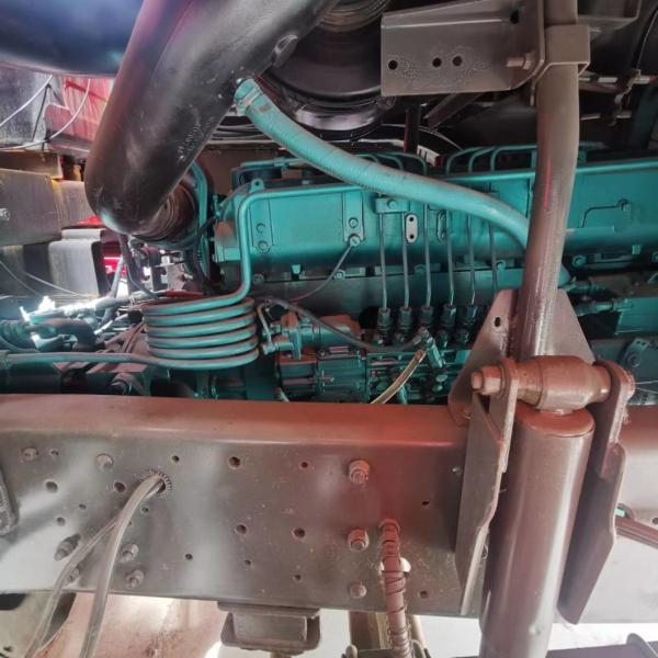 National Heavy Truck 8X4 Dump Truck Hydraulic Steering Air Conditioner Cab Included
