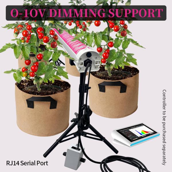 Customizable Samsung Chips Higher Yield Far Red Spectrum 120W 150W 4ft Under Canopy LED Grow Lighting