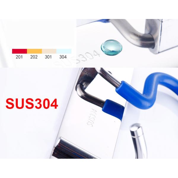 Stainless Steel 304 Broom Mop Holder Wall Mount Heavy Duty For Laundry Room Garage