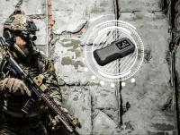 objeto vivo estático de 20m com a penetração alta do radar da parede