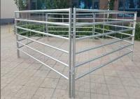A tubulação oval da tubulação quadrada soldou os painéis dos rebanhos animais do gado de 2x1.5m