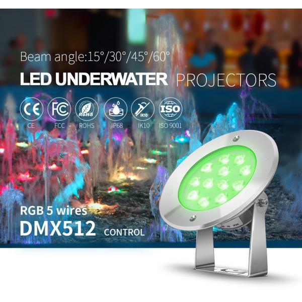 Света приведенные 380LM RGB подводные ныряют кабель VDE светов IK10 бассейна