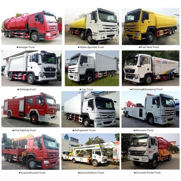 Low Price Sales SINOTRUK HOMAN 4x2 6 Wheeler 8 Ton Mitsubishi Fuso Dump Truck Dimension of good quality