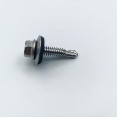 5.5x25mm ISO DIN15480 Self Drilling Screws With EPDM Washer