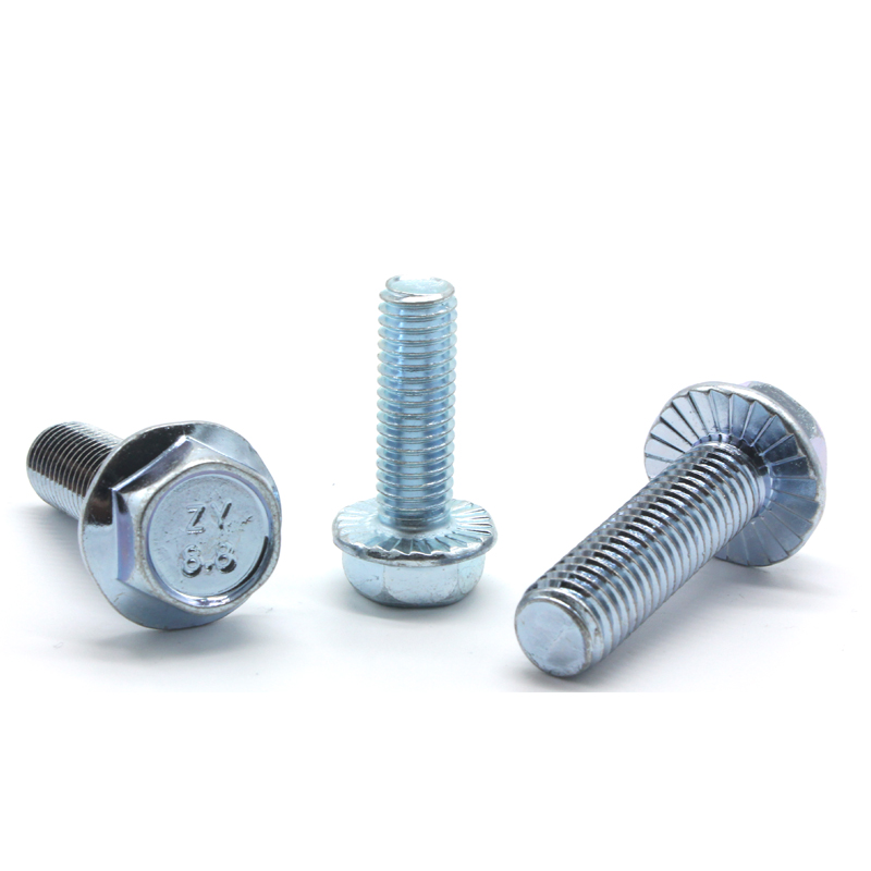 Болт с буртиком шестиугольника Din 6921 Serrated
