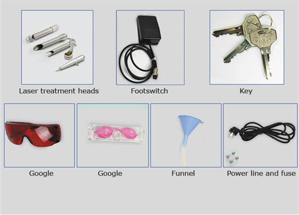 Машина 10600nm лазера СО2 салона красоты частичная, машина удаления Марк простирания лазера 30W