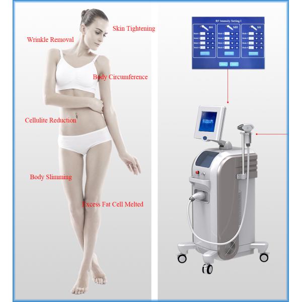 Wrinkle Removal Skin Tightening Equipment RF 10.4 Inch Color LCD Touch Screen