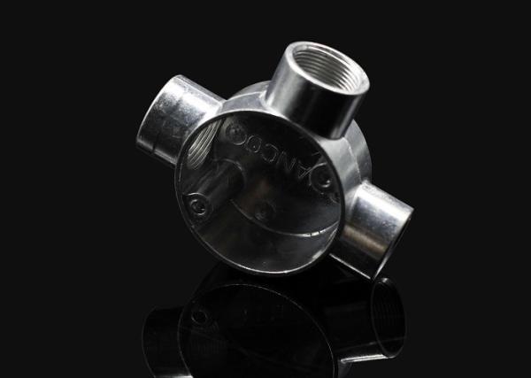 TOPELE 25MM Hot-Dipped Galvanized Aluminum  Malleable Iron Metal Conduit Junction Box