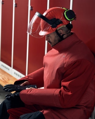 Durable Work Safety Jacket Full Upper Body Protective Work Clothing Water Resistant
