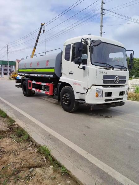 Used DONGFENG TIANJI Used Tanker Truck 4x2 15m3 For Water Supply