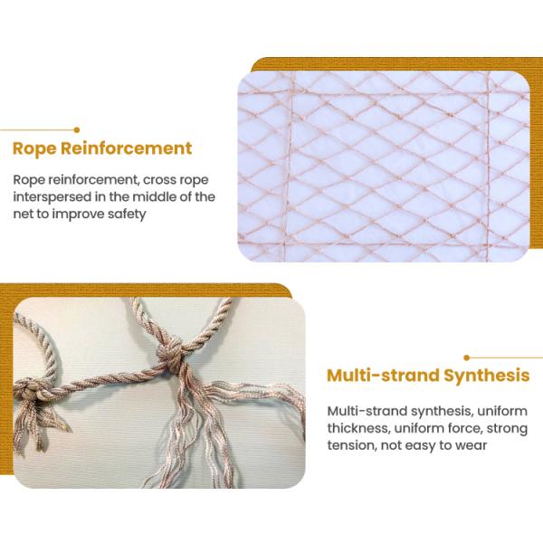 Durable Playground Climbing Net Safety Cover Net Ground Pool Safety Net for Kid Safety