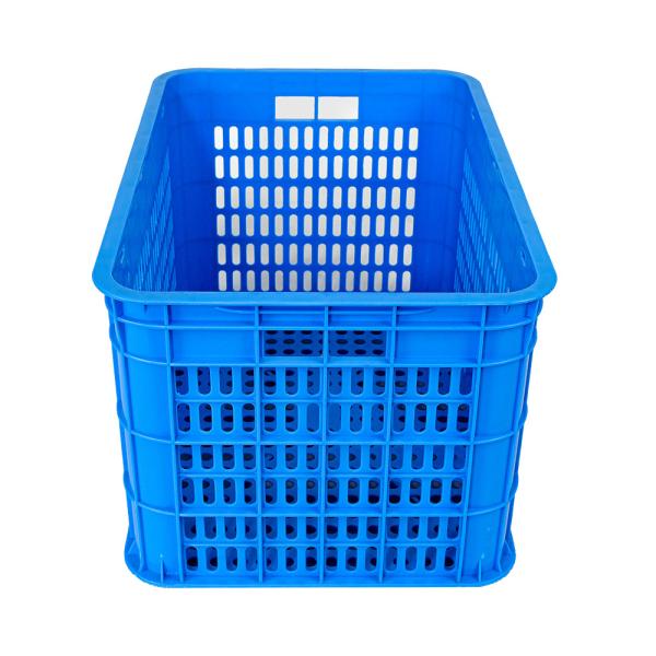 Rede de armazenamento de supermercado Cesto de revenda de plástico com design empilhável e material PP