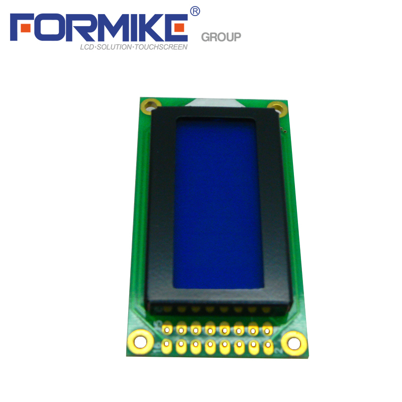 Alphanumeric 0802 8x2 LCD Display Module 16 Pin Character STN COB Screen
