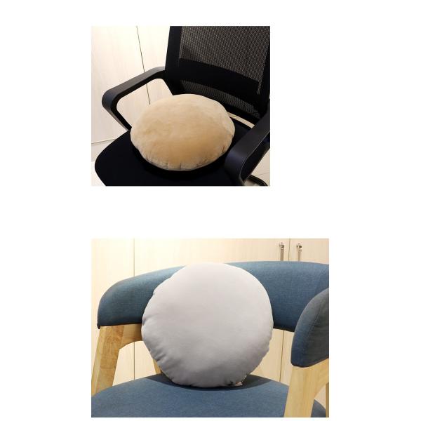 PP Cotton Pressure Relief Plain Home Circle Seat Cushion Pillow Butt Pads for Home Chair