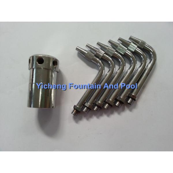 Pirouette Rotating Fountain Nozzle Heads , Garden Water Nozzle
