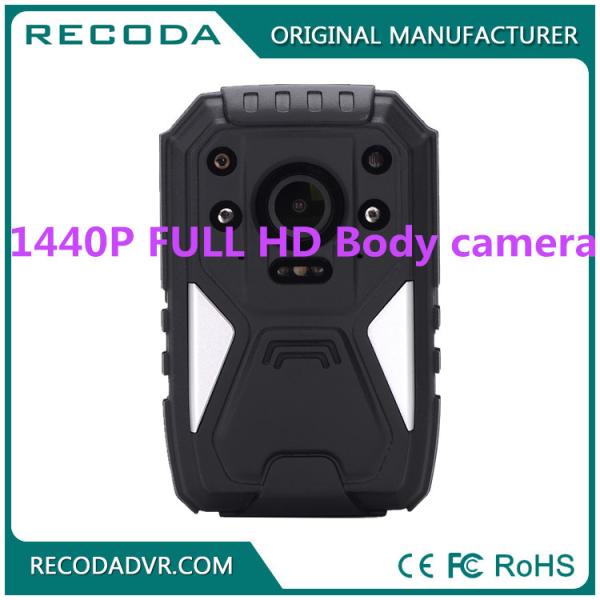 Law Enforcement 4G Body Camera , Wide degree wearable police cameras 11 hours