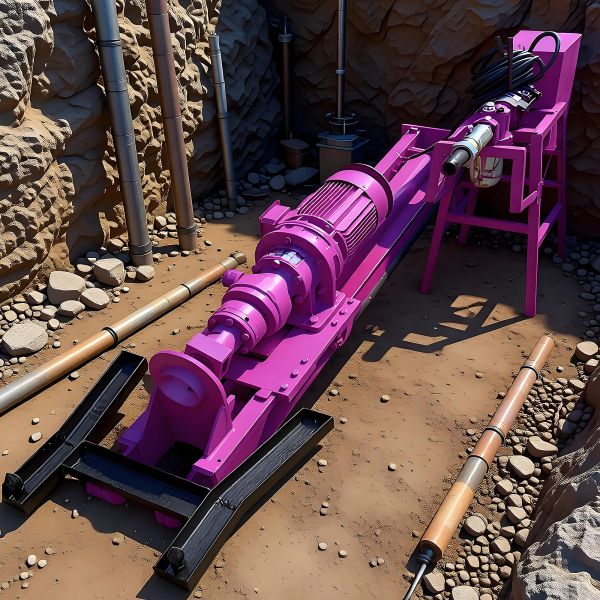 Rock Blast Hole Drilling Rig Torque 3000N.m Foundation Construction Portable DTH Drilling Rig Manufacturer