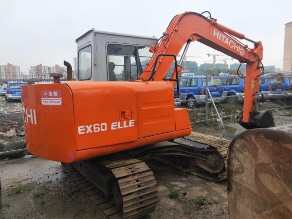                  Secondhand Hitachi Mini Digger Ex60 in Good Condition, Used Crawler Excavator Hitachi Ex60 Zx55, Zx60 on Promotion             
