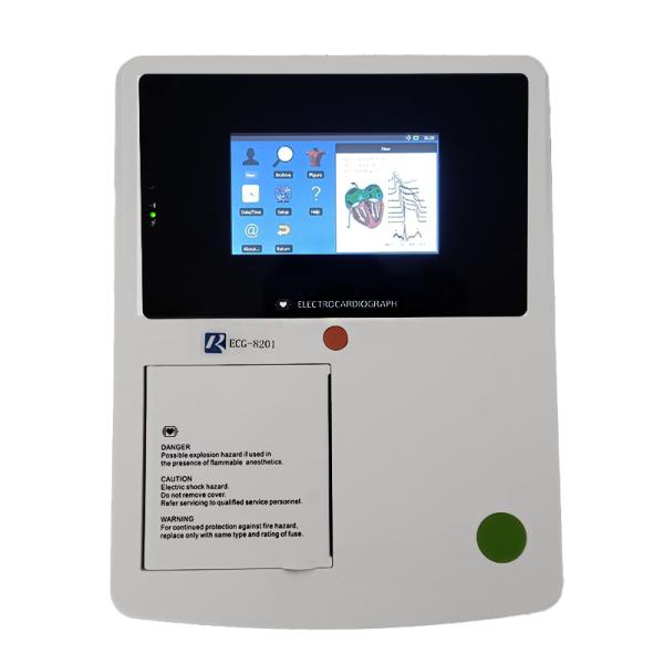 4.3 Inch Pc Based Portable 12 Lead Ecg Monitor Single Channel With Analyzer