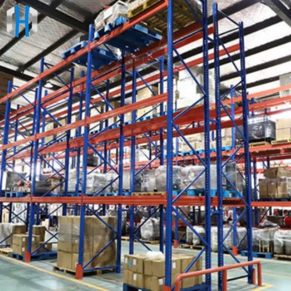 Customizable Heavy Duty Pallet Racking System with Q355B Steel and High Load Bearing Design