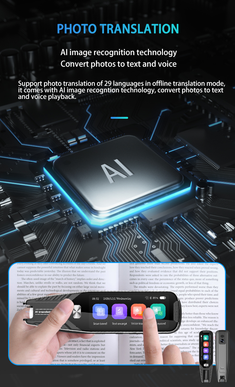 Text To Speech Examination Reading Pen Device 29 Languages Offline Scanning Translation Pen