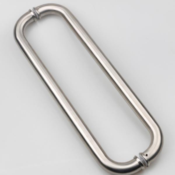 Сдвижная стеклянная душевая экрана Алюминиевая рама из нержавеющей стали Регулируемый размер 211S