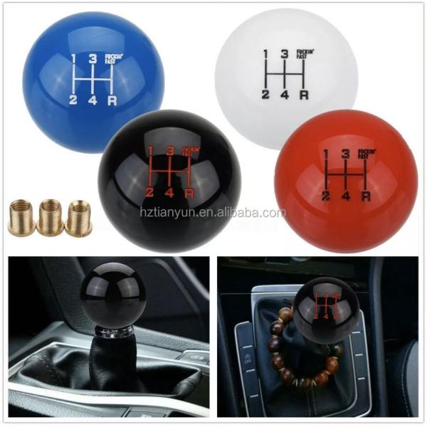 Ручка переключения передач скорости таможни 5 смолы с доступным логотипом переходника